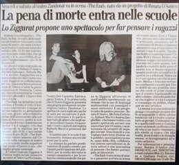 la pena di morte nelle scuola